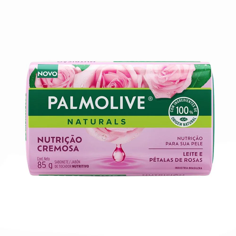 Sabonete Palmolive Naturals Hidrata e Perfuma 85g Embalagem com 12 unidades