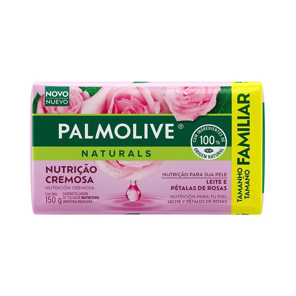 Sabonete Palmolive Naturals Hidrata e Perfuma 150g Embalagem com 12 unidades