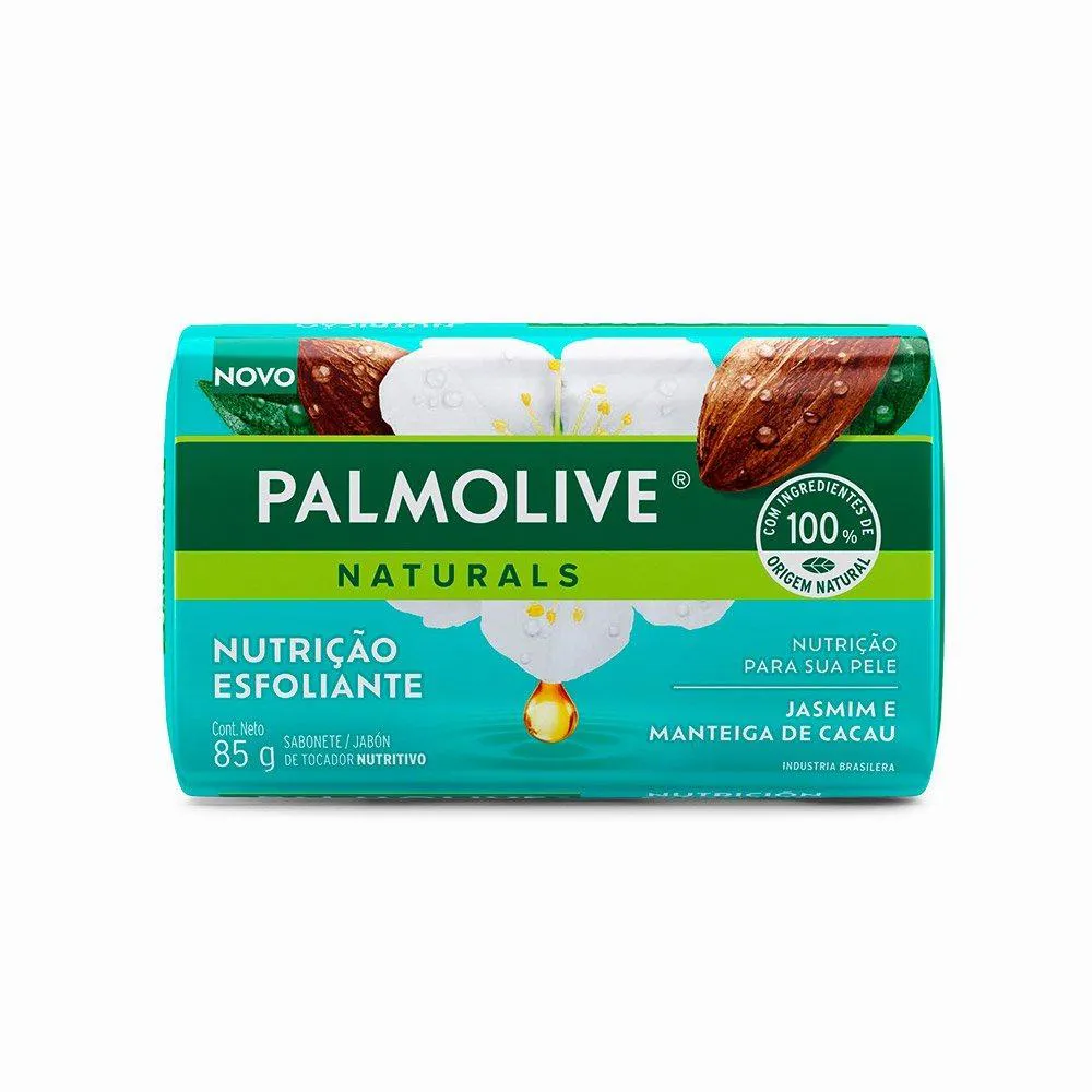 Sabonete Palmolive Naturals Esfoliação Delicada 85g Embalagem com 12 unidades