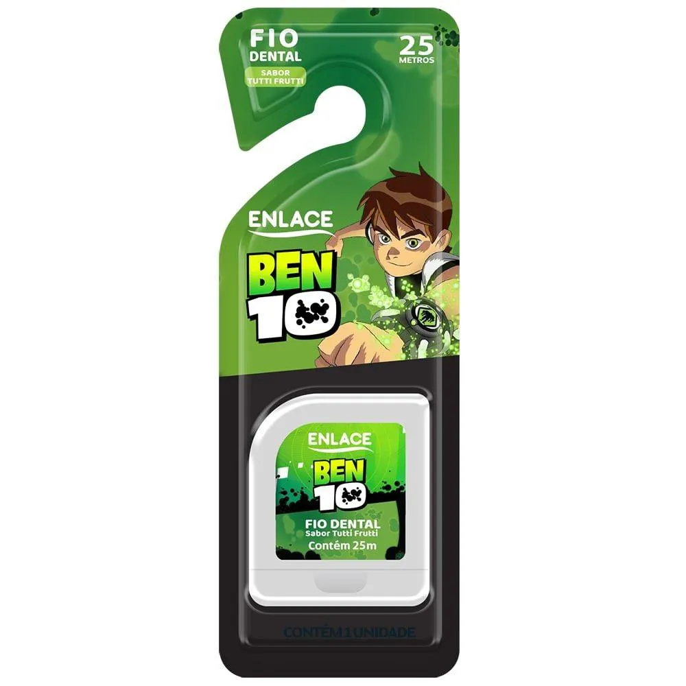 Fio Dental Enlace Ben 10 12x25m