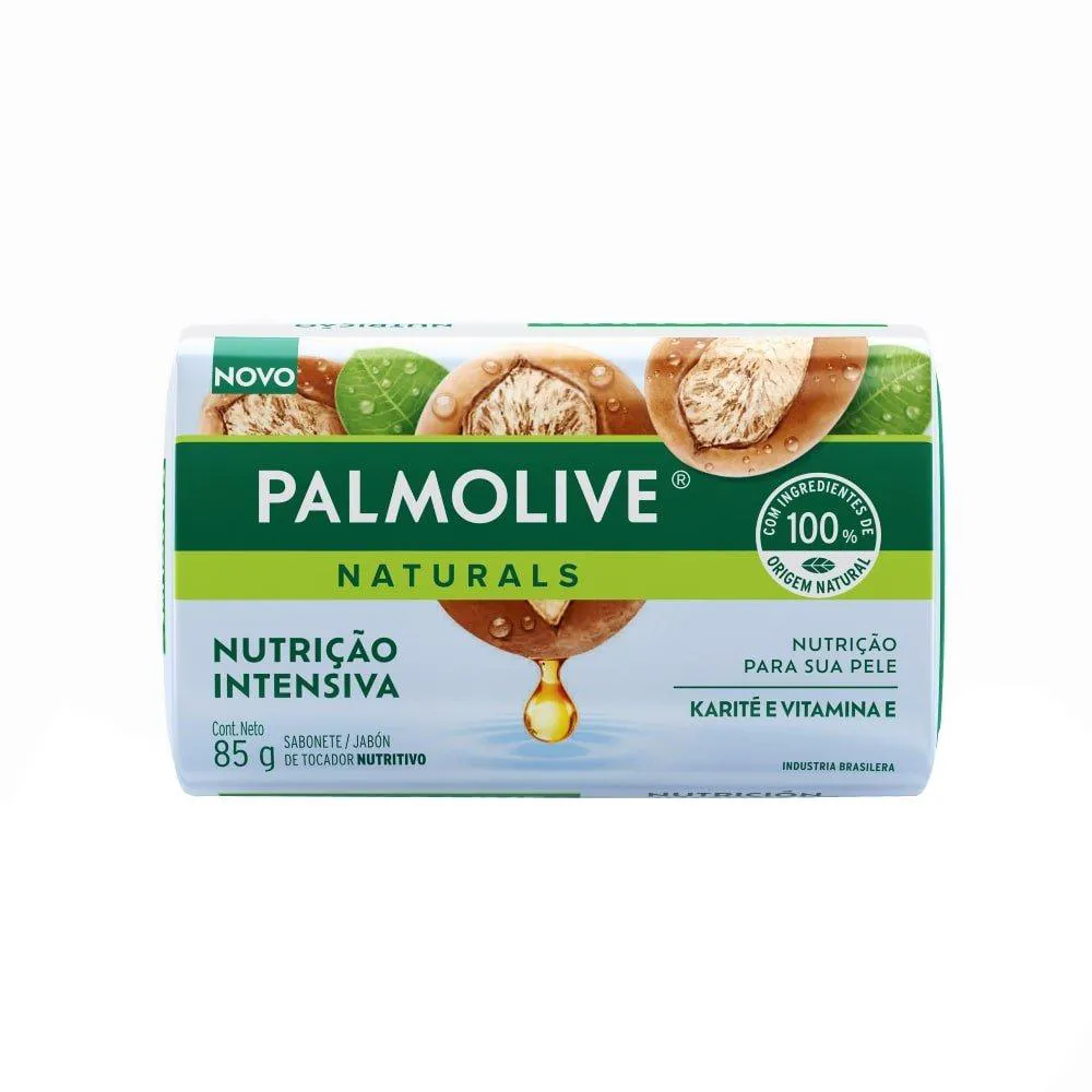 Sabonete Palmolive Naturals Hidratação Intensiva 85g Embalagem com 12 unidades