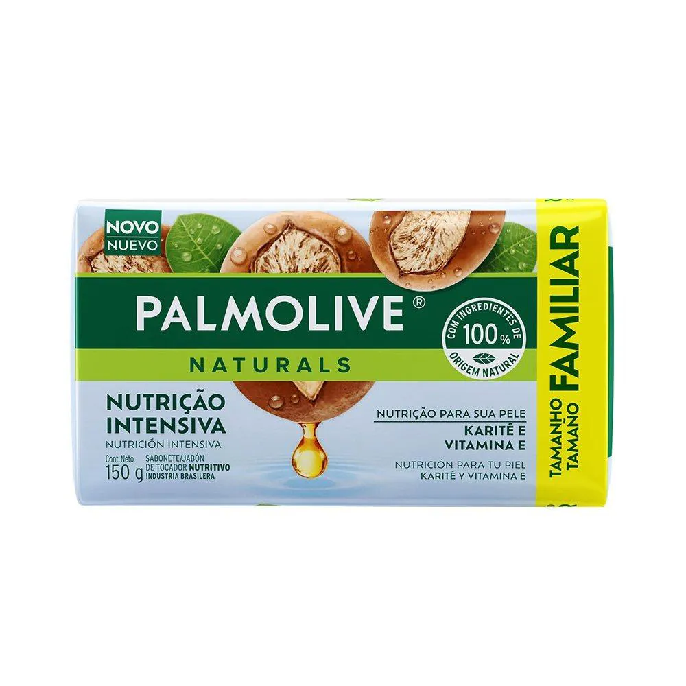 Sabonete Palmolive Naturals Hidratação Intensiva 150g Embalagem com 12 unidades