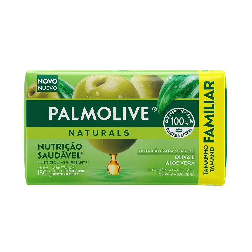 Sabonete Palmolive Naturals Hidratação Saudável 150g Embalagem com 12 unidades