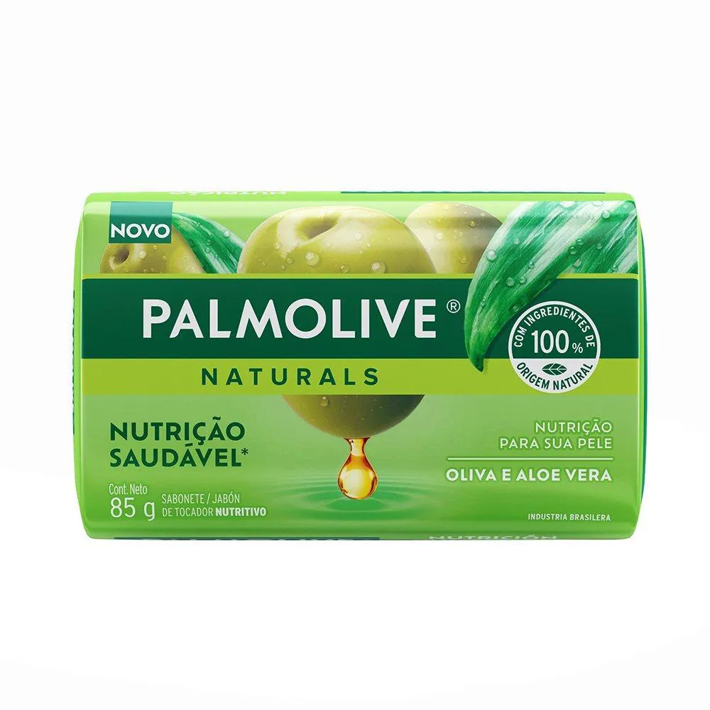 Sabonete Palmolive Naturals Hidratação Saudável 85g Embalagem com 12 unidades