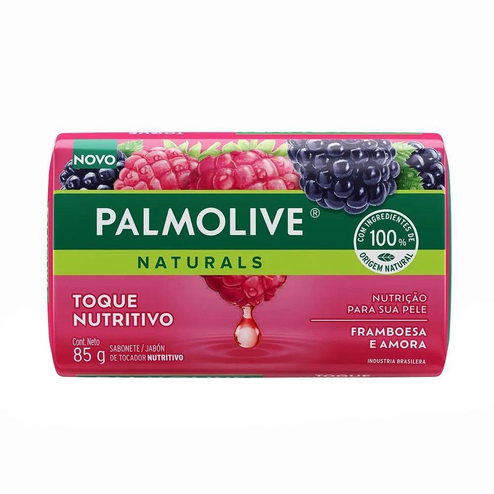 Sabonete Palmolive Naturals Toque Nutritivo 85g - Embalagem com 12 unidades