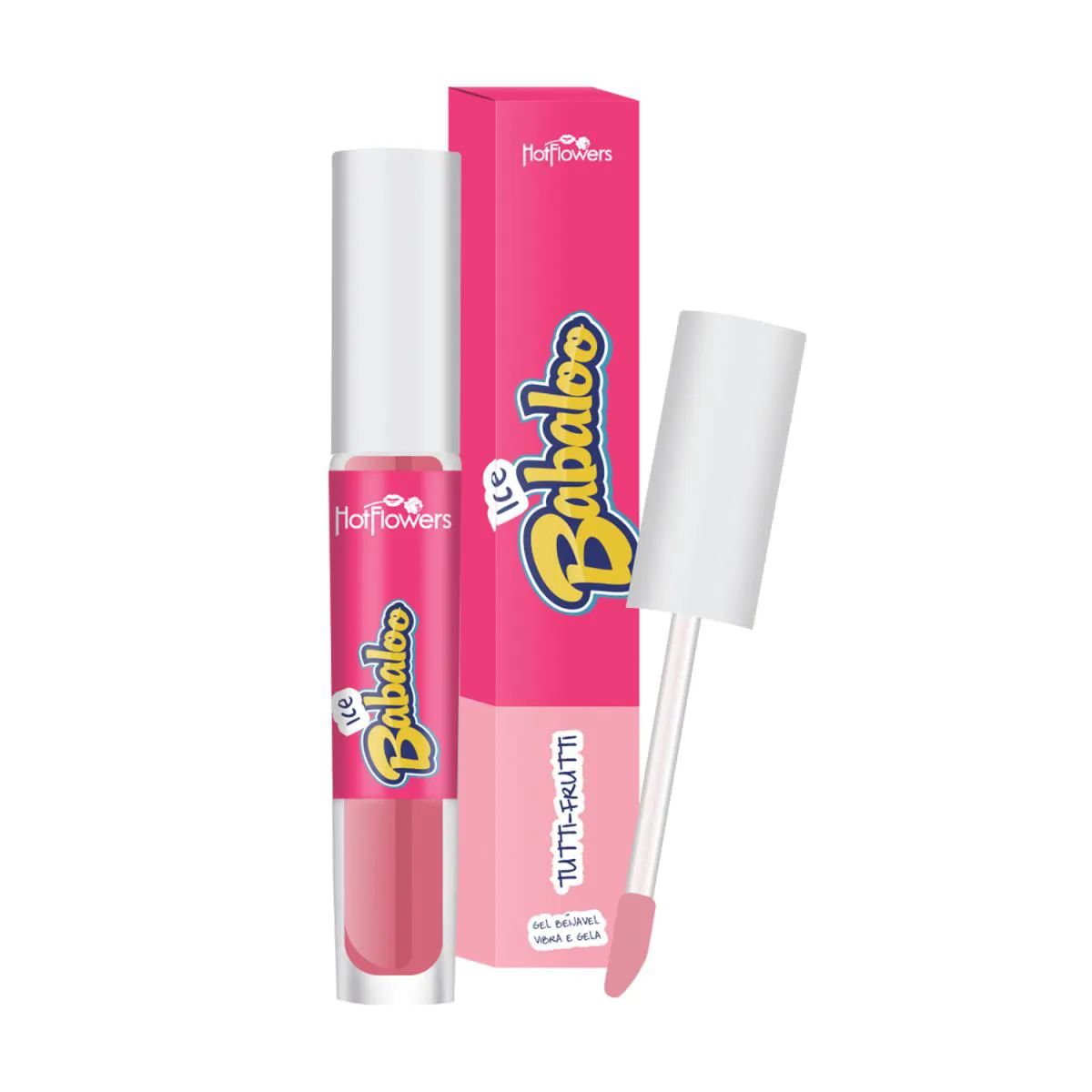 Gloss Labial Ice com Glitter Tutti-Frutti 15g