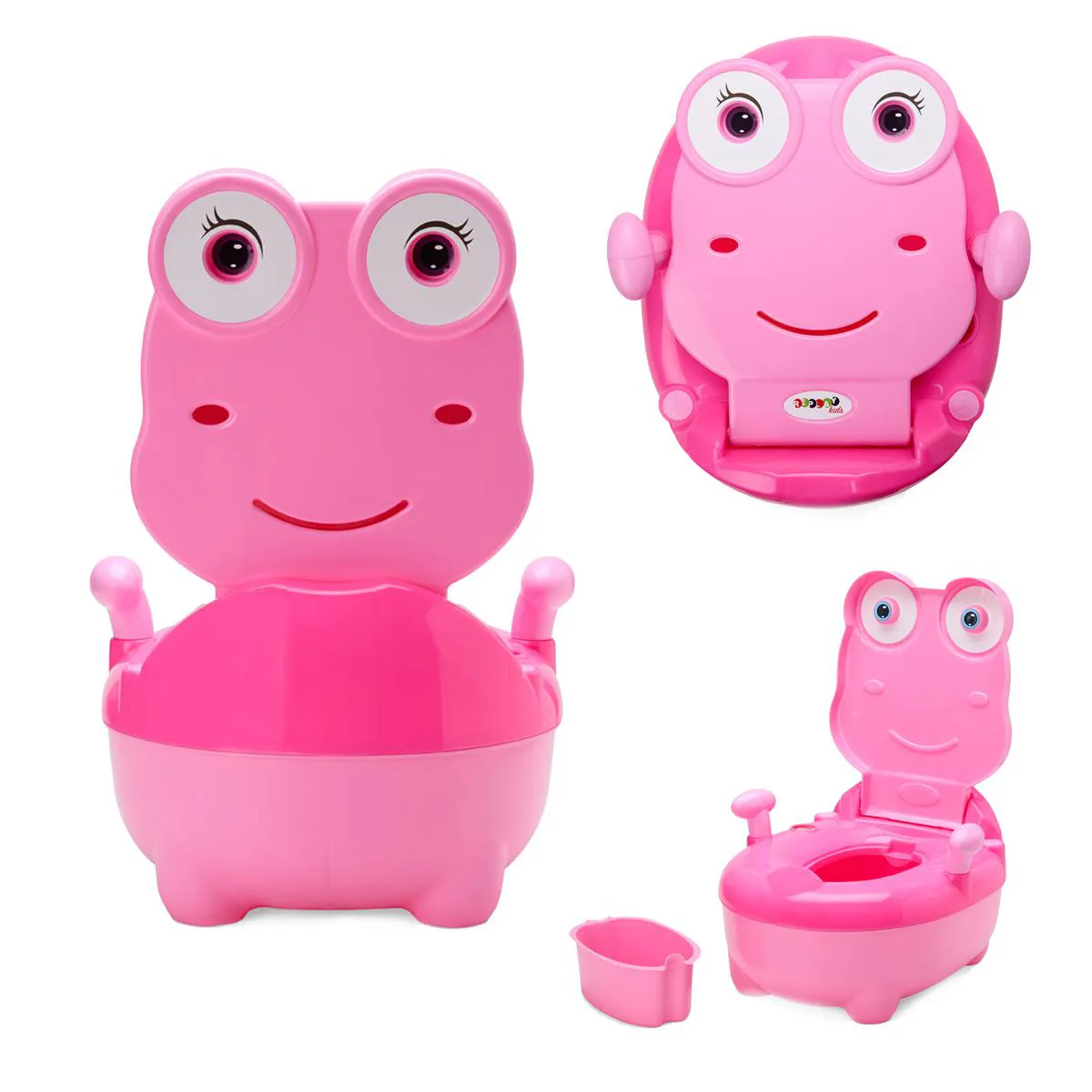 Troninho Infantil Musical Penico Sapinho Rosa - Replay KIDS