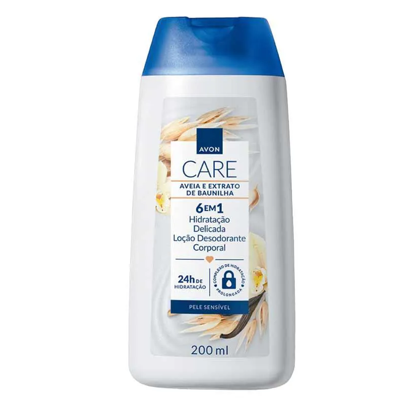 Avon Care Aveia e Baunilha Locao Hidratante Corporal 200ml