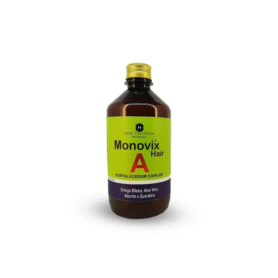 Monovix A Crescimento Capilar (1 Item) Shampoo - 500ml Original Help Cosméticos Autorizado Pela Anvisa