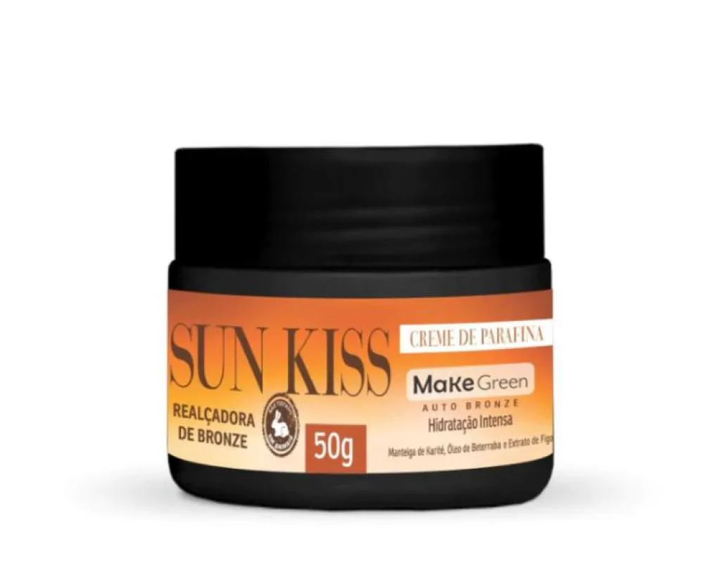 Parafina Bronze Bronzeador Bronzeadora Corporal Turbo - Sun Kiss Makegreen 50grs