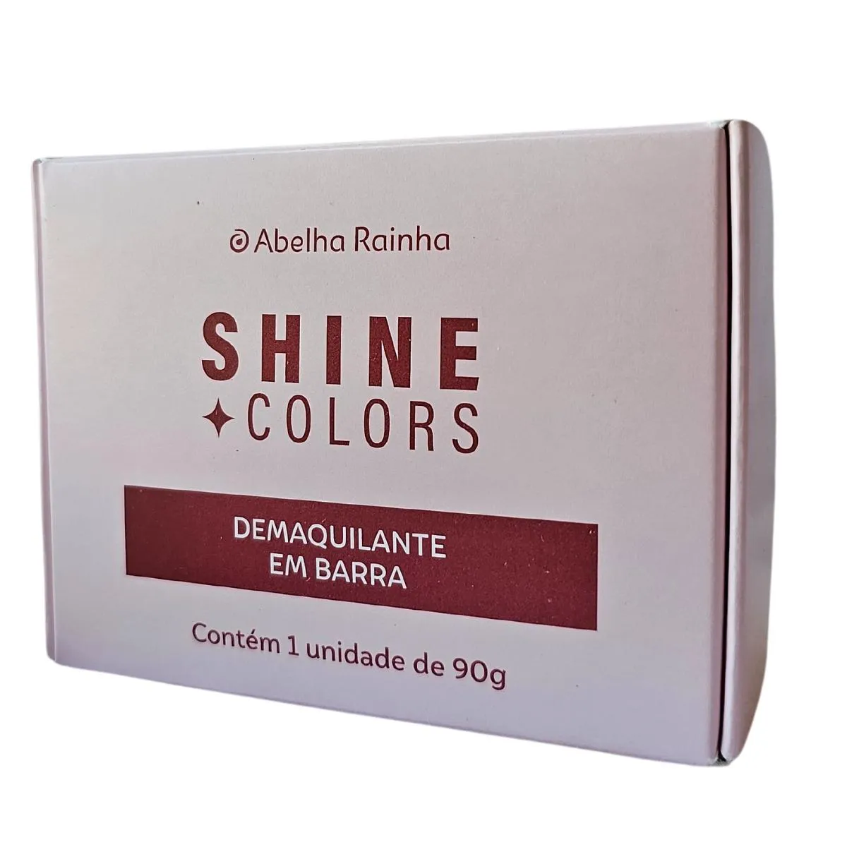 Demaquilante em Barra 2 em 1 Shine Colors Abelha Rainha 90g