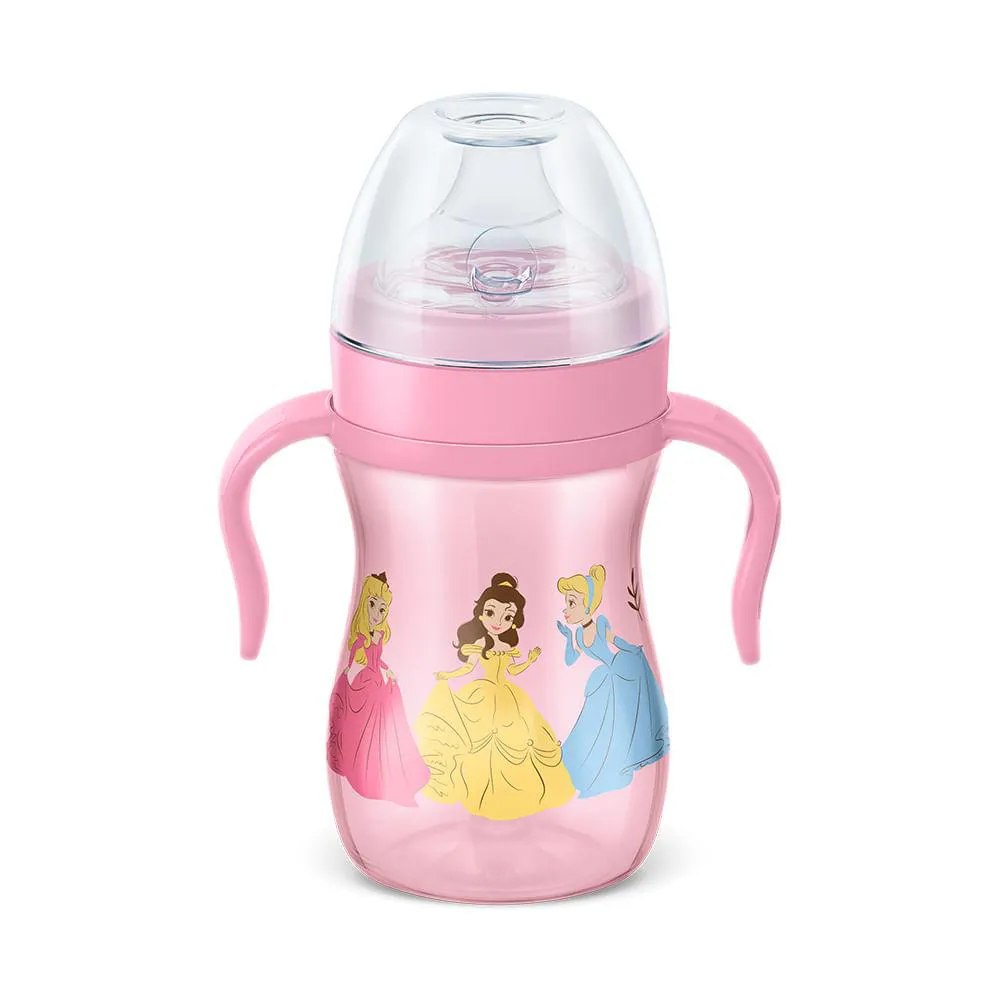 COPO DE TREINAMENTO INFANTIL C/ ALçA DISNEY 240ML ROSA LILLO