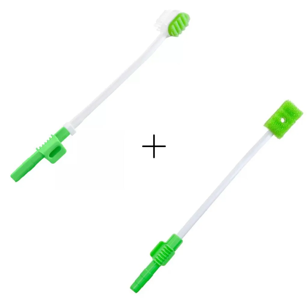 Kit Escova Dental Hospitalar e Swab Oral C/ Sucção Kolplast
