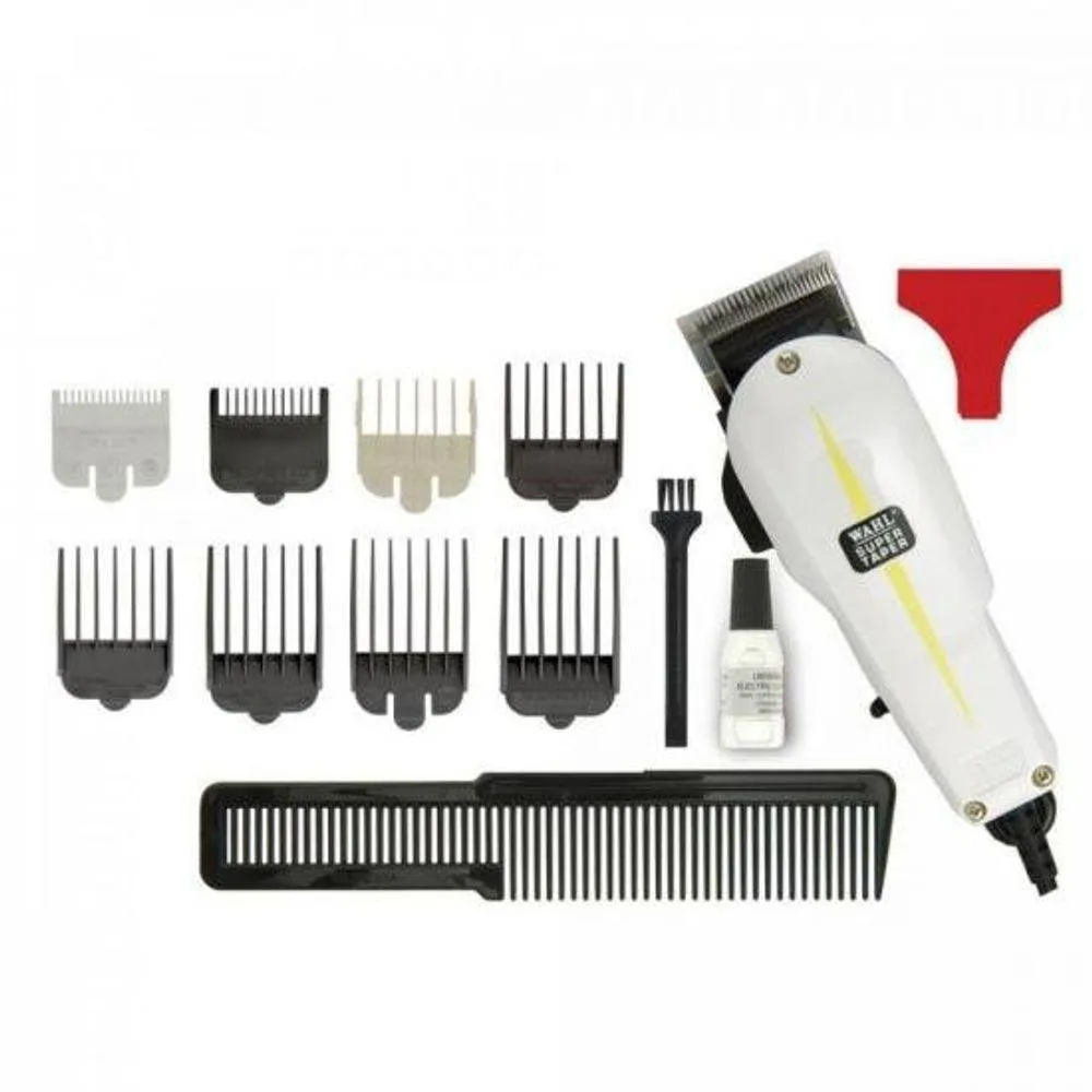 Maquina de Corte 127v Super Taper Branca Wahl