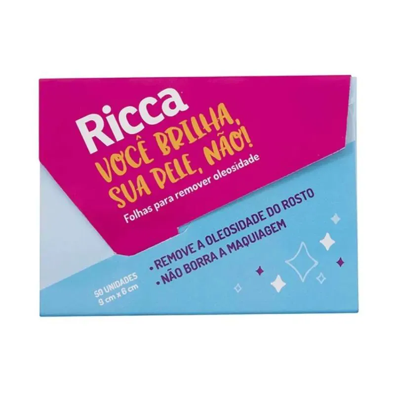 RICCA FOLHAS PARA REMOVER OLEOSIDADE