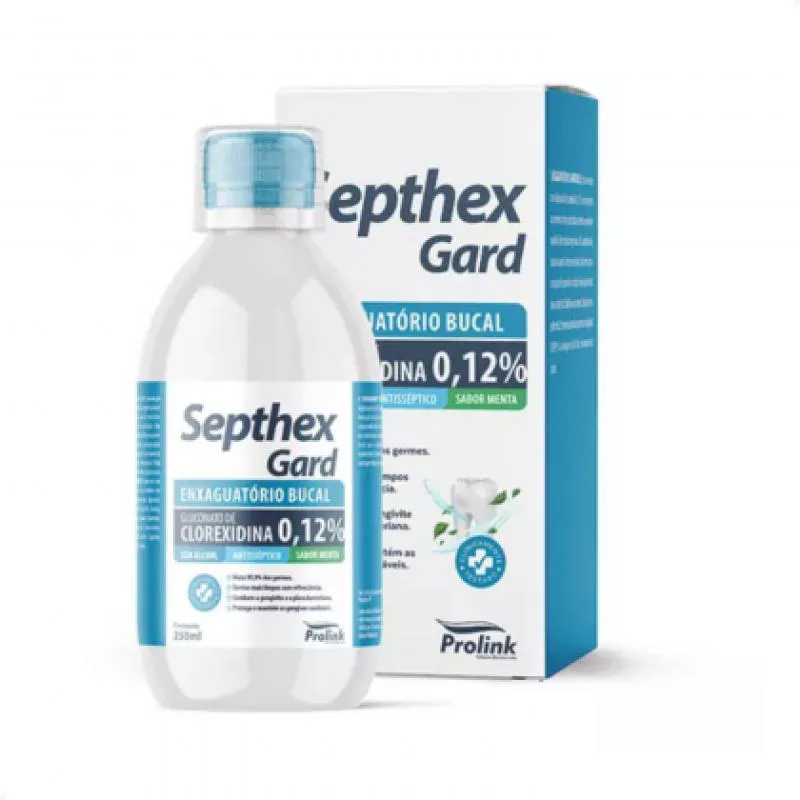 Enxaguante Bucal Septhex Gard Clorexidina 0,12% da Prolink