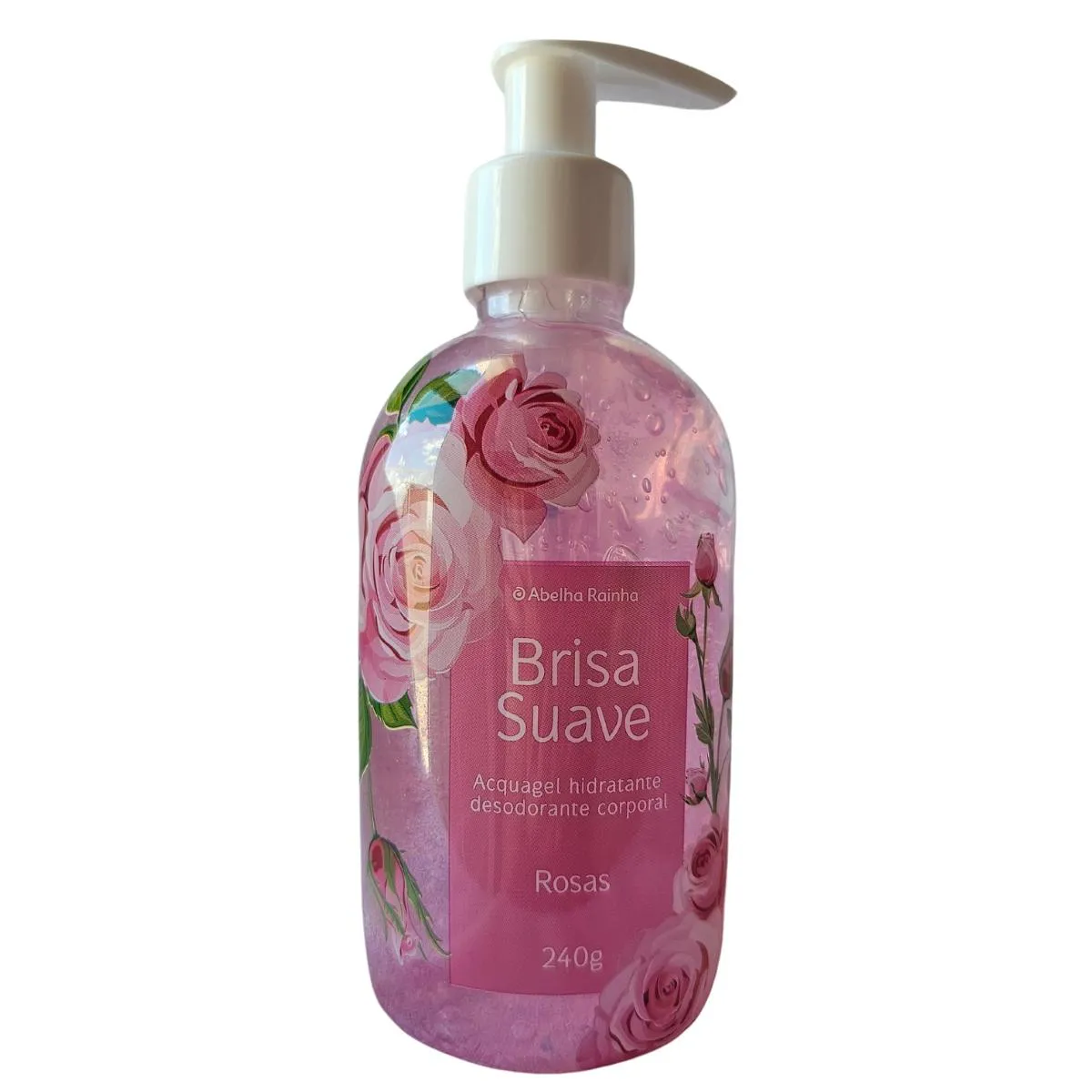 Hidratante Corporal Acquagel Rosas Brisa Suave Abelha Rainha 240g