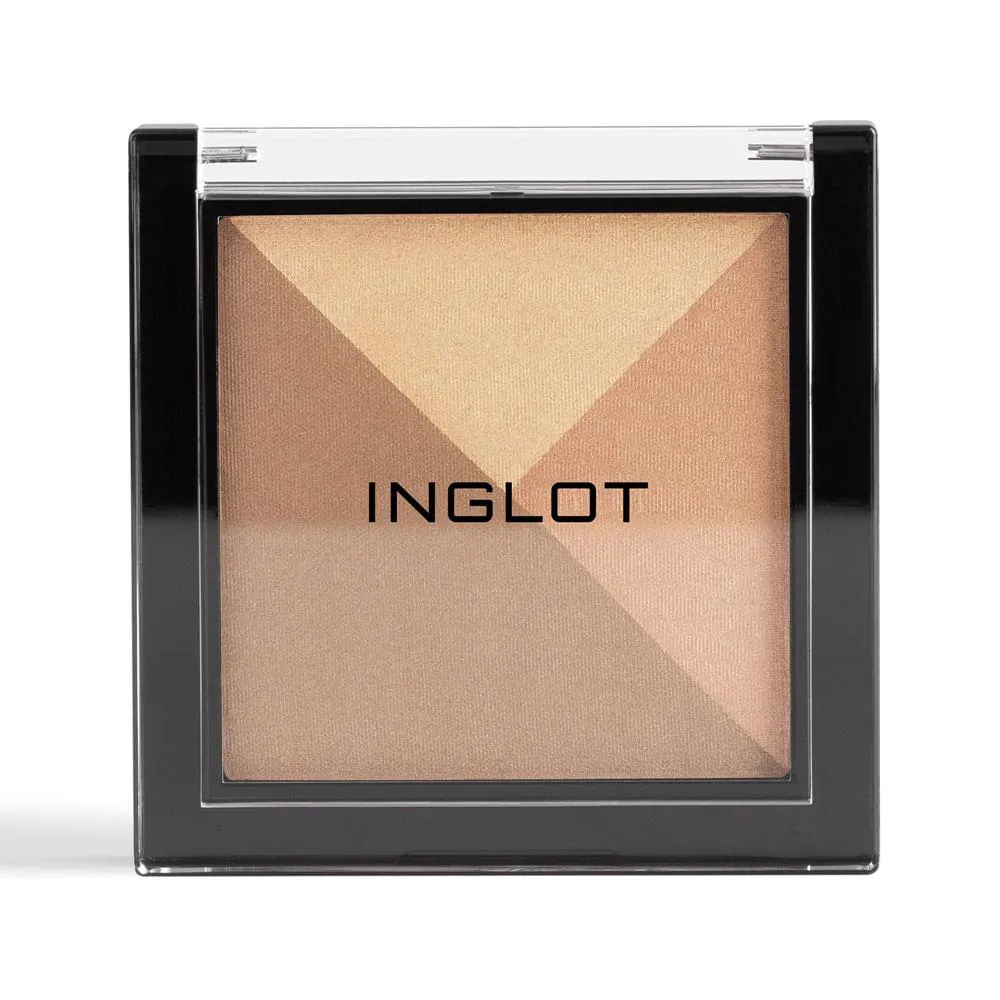 Pó Iluminador E Bronzeador Inglot Multicolour System 12