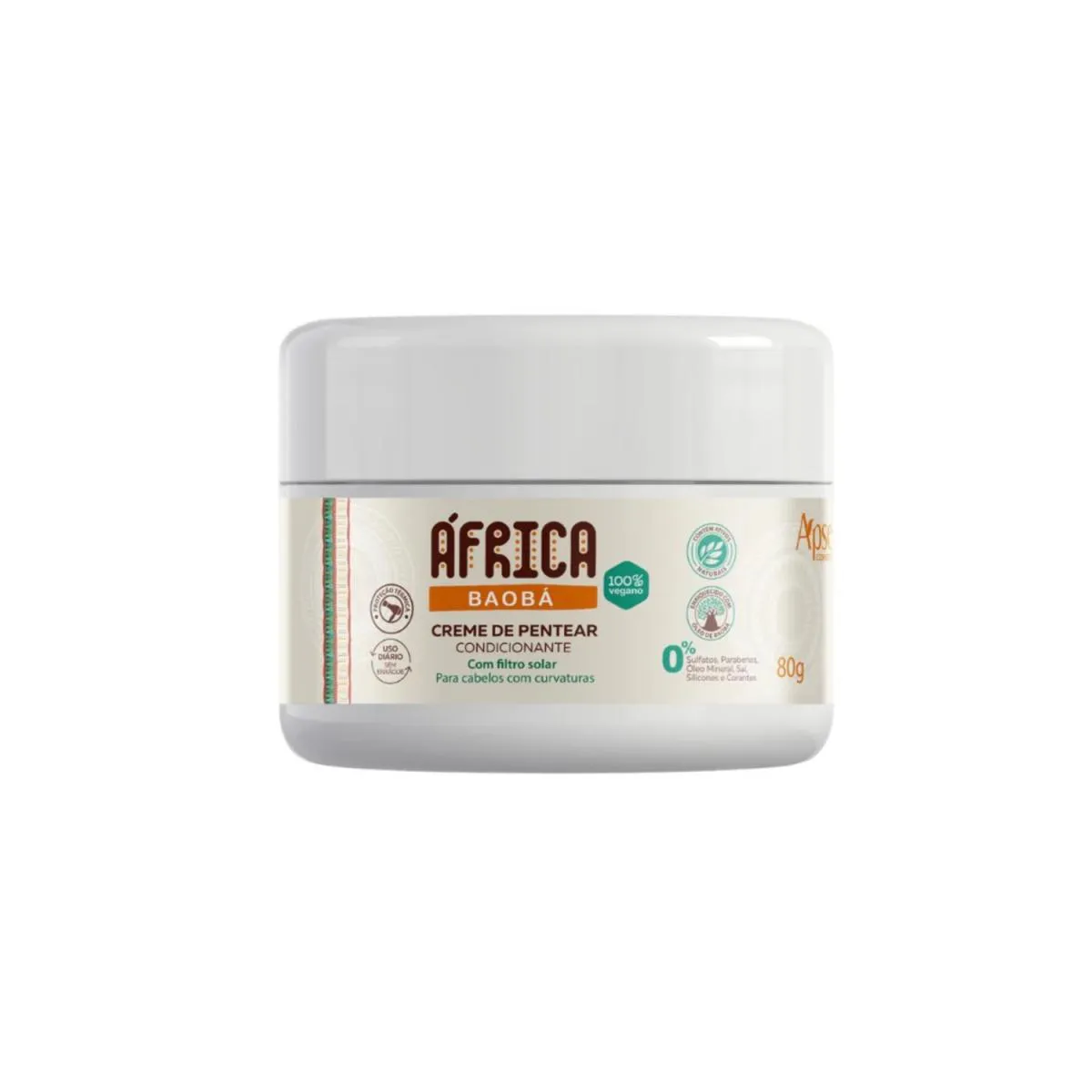 Creme de Pentear África Baobá 80g