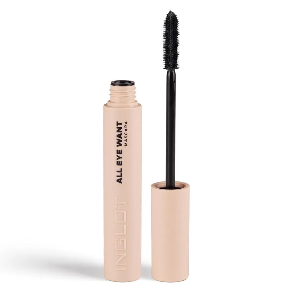 Máscara De Cílios Inglot All Eye Want - Preto