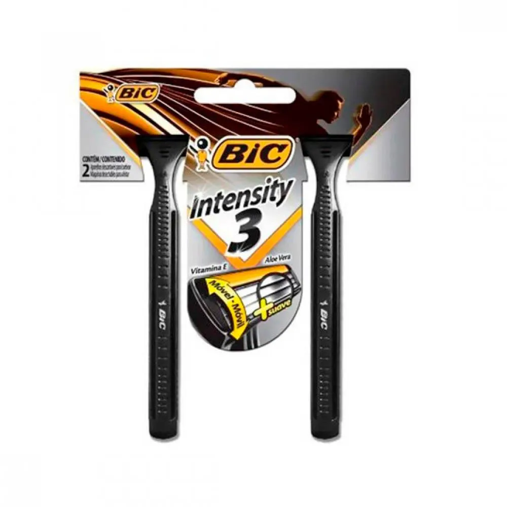Aparelho de Barbear Bic Intensity 3 Lâminas C/2un