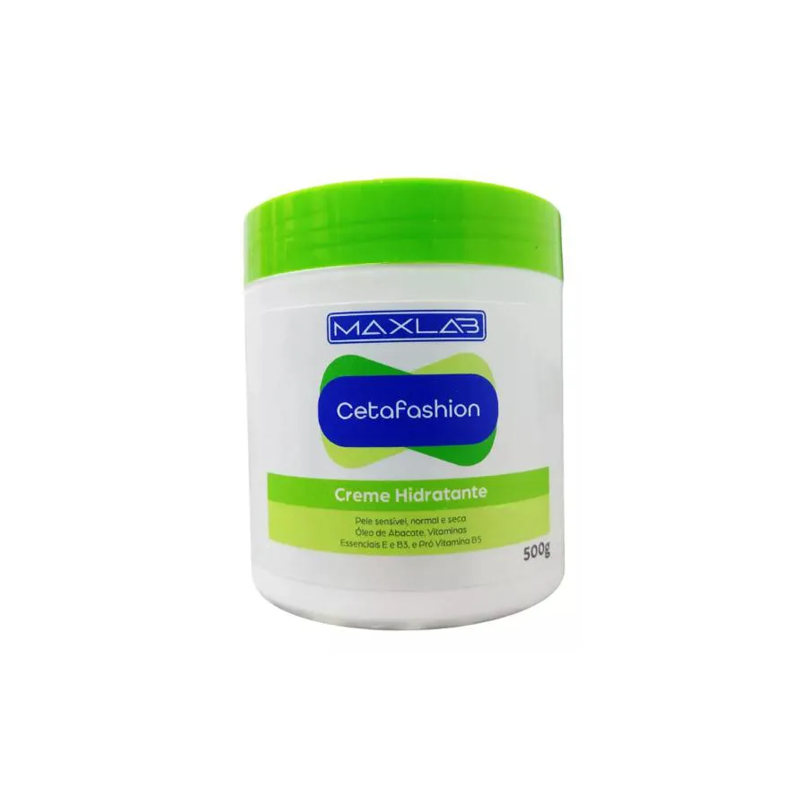 Creme Hidratante Cetafashion Pote 500g Maxlab