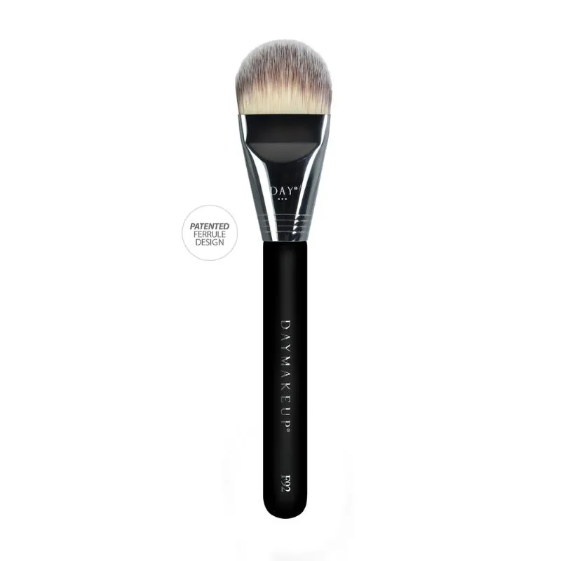 Daymakeup Pincel para Base, Corretivo, Produtos Cremosos F92