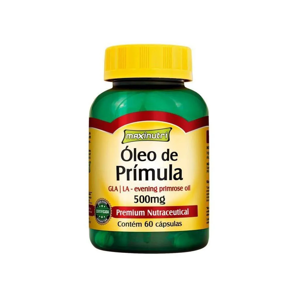 Oleo de Primula 500mg 60cps Maxinutri