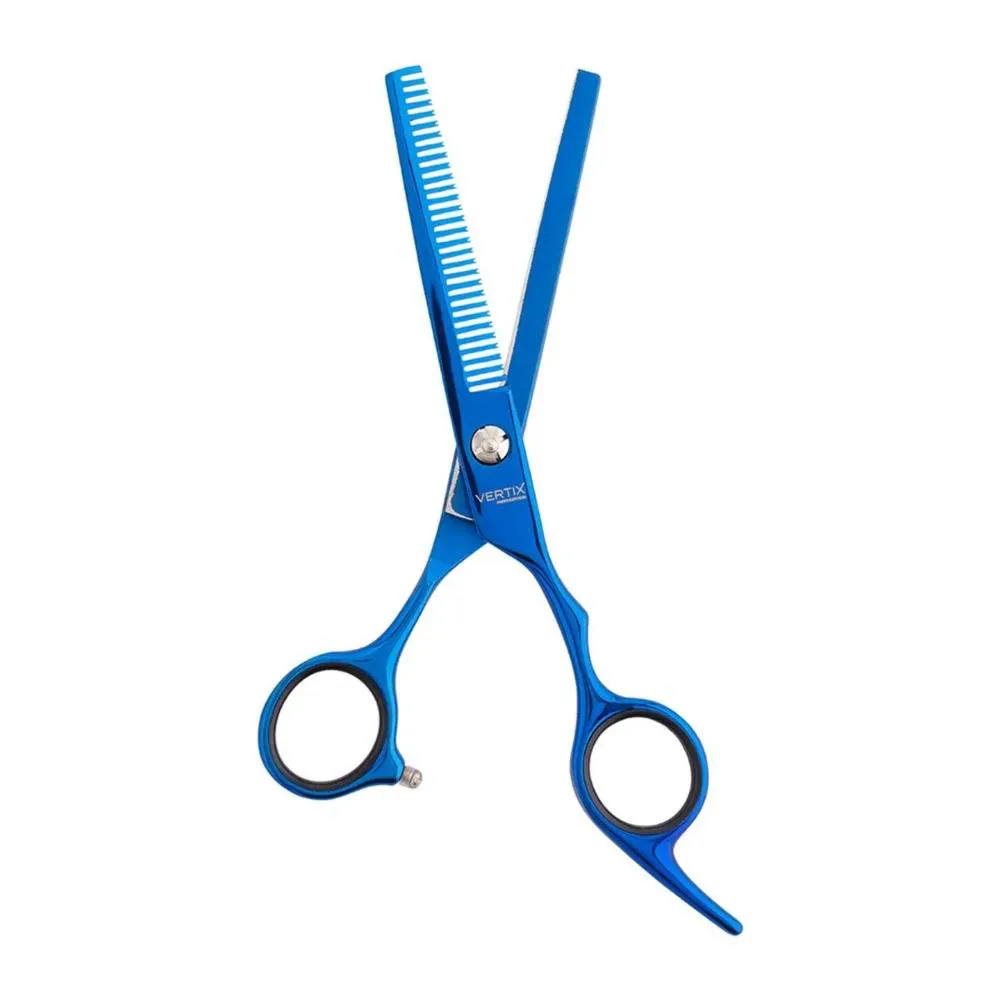 Tesoura Profissional Blue Titanium Desbaste 6,0” Vertix