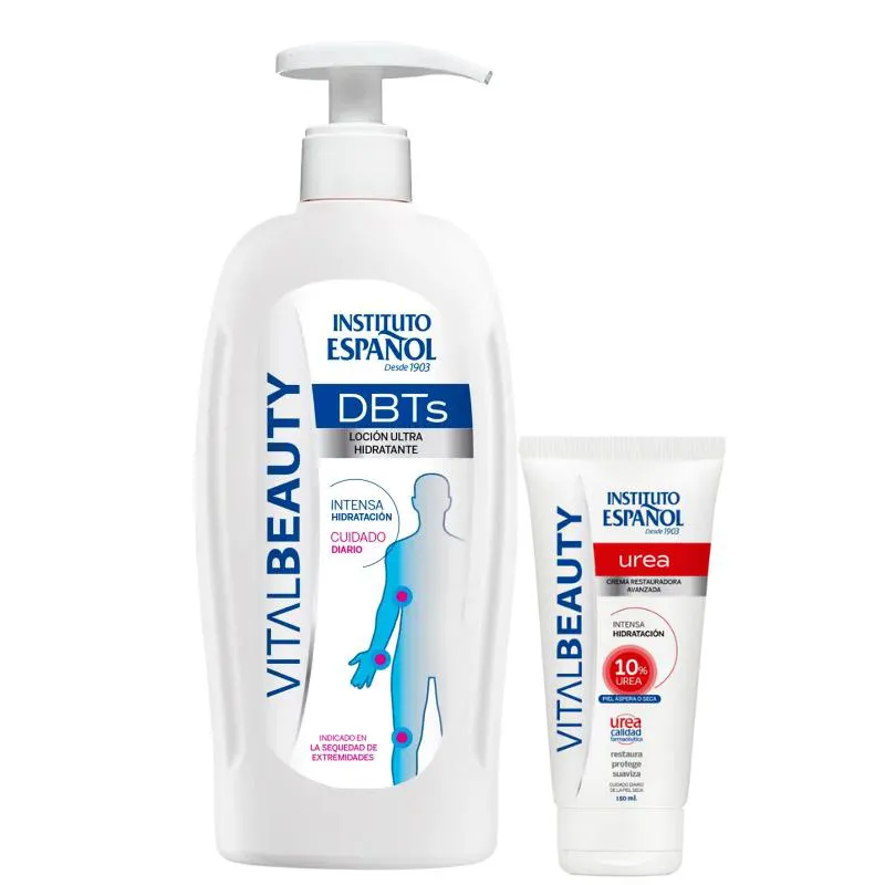 Instituto Espanol Vital Beauty Dbts Locao Hidratante 500ml + Urea Creme 150ml