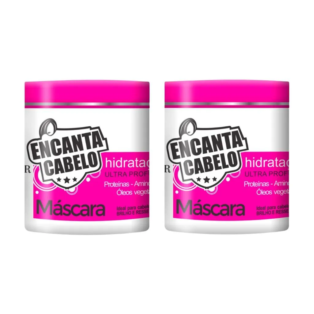Mascara Maxihair 500g Encanto Cabelo - Kit C / 2un