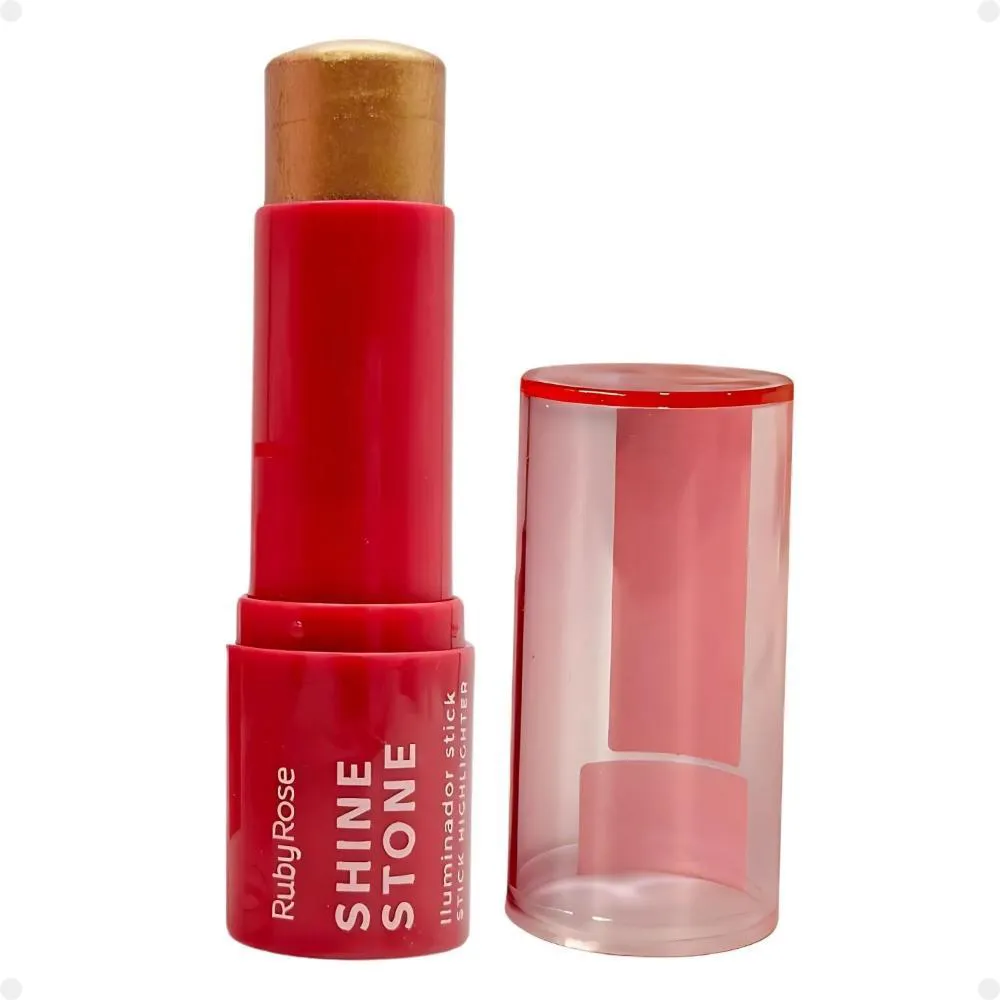 Iluminador Stick Ruby Rose Shine Stone Carnelian Glow Hb-m702-5