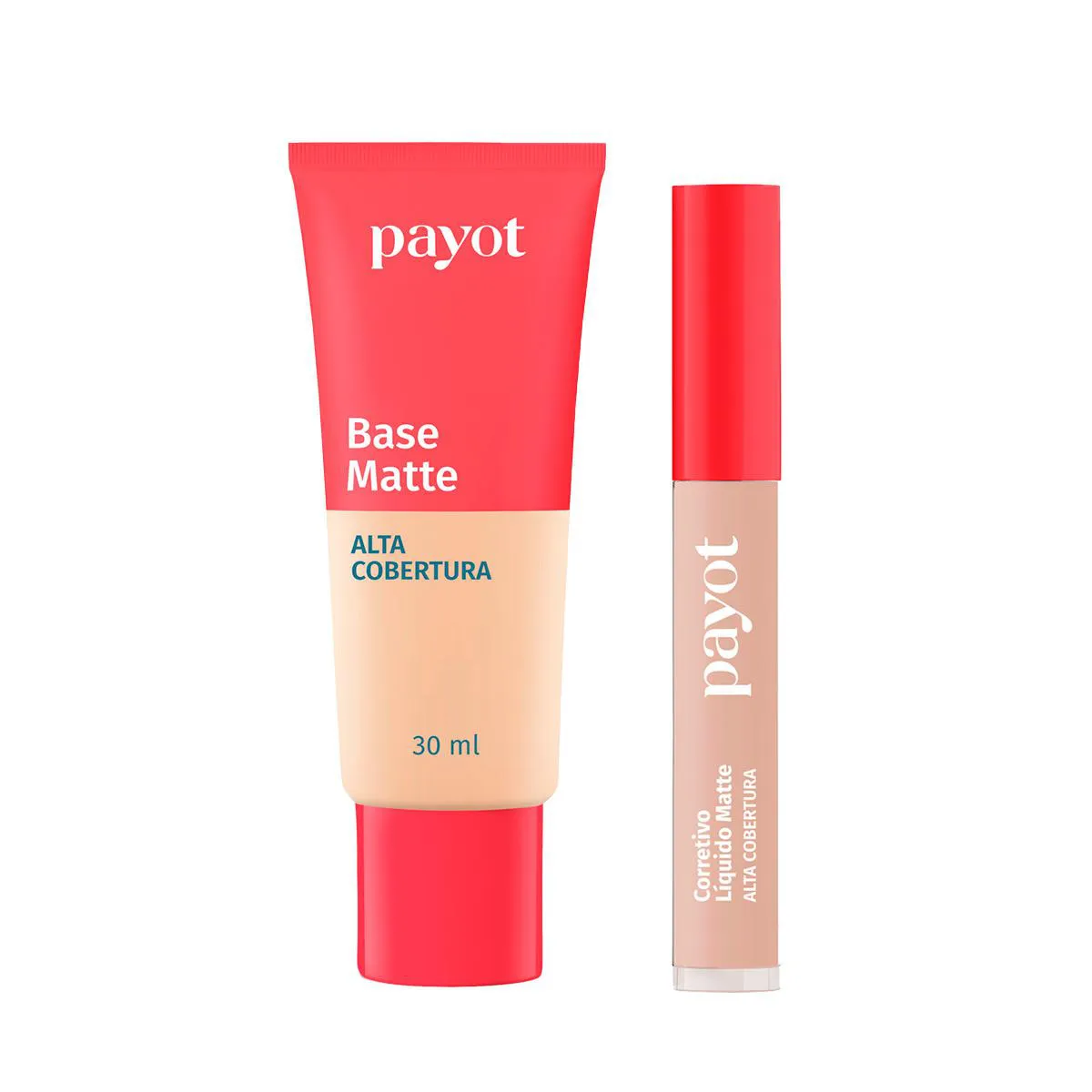 Kit Base 2.0 + Corretivo 2.5 Alta Cobertura Chérie Payot -5