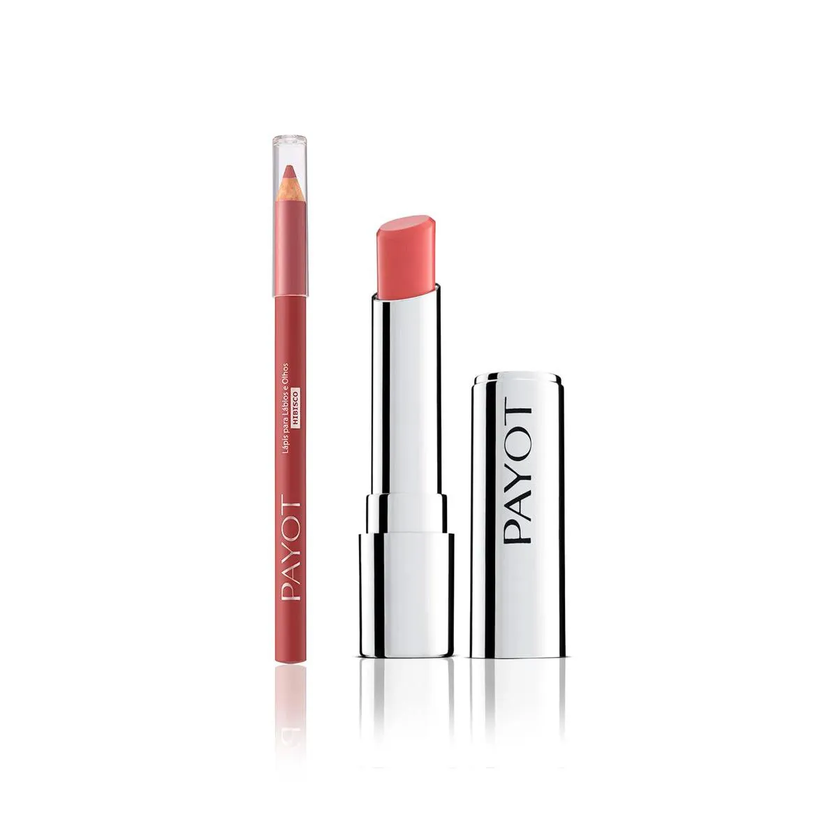 Kit Labial Payot - 6: Batom Rose + Lápis Hibisco