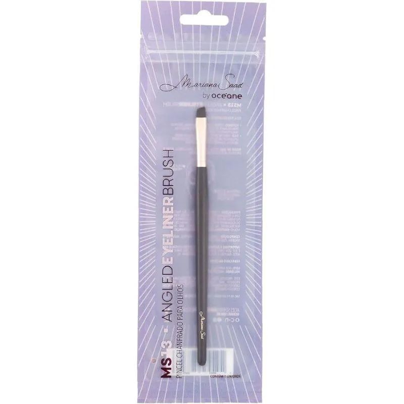 Pincel Chanfrado para Olhos Angled Eyeliner Brush Ms13 - Océane