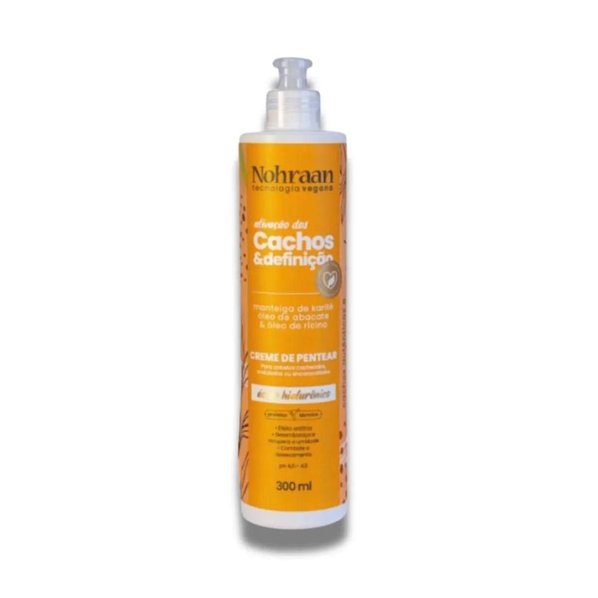 Creme de Pentear Cachos e Definição 300ml - Nohraan