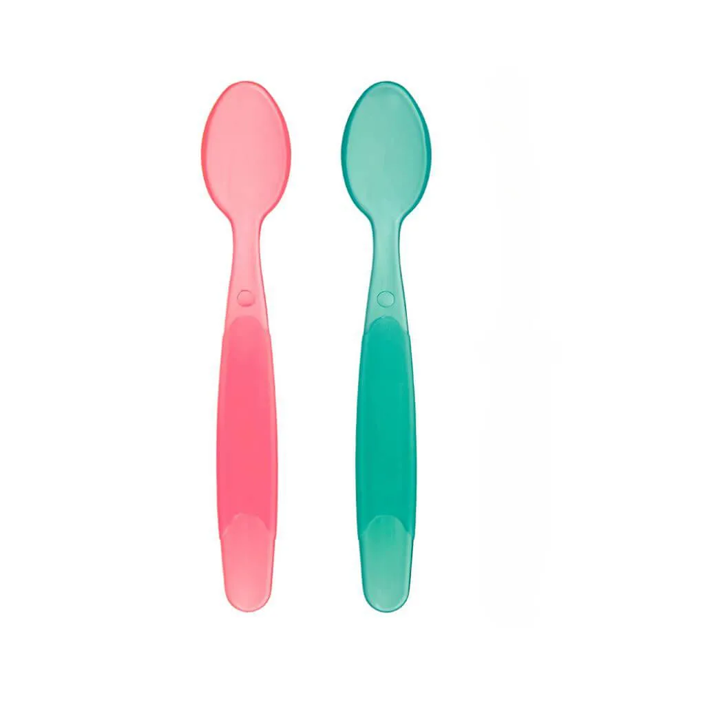 Kit Colheres Verde e Rosa - Buba