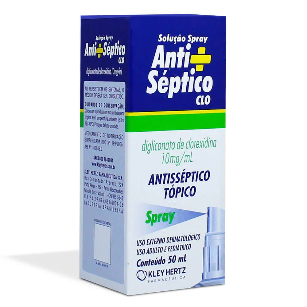 Anti Séptico Topico Hertz Spray Kley Hertz 50ml