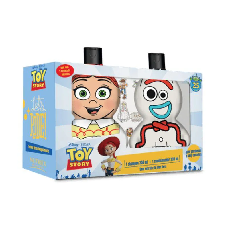Nutriex Kit Shampoo 250ml + Condicionador 230ml - Jessie E Forky Toy Story