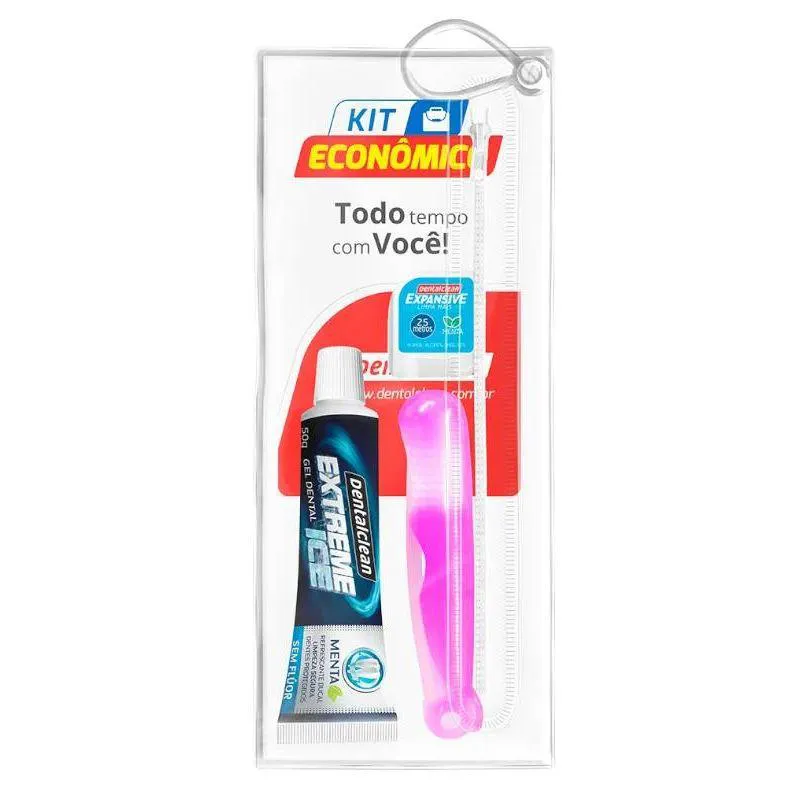 Dentalclean Kit Econômico de Higiene Bucal