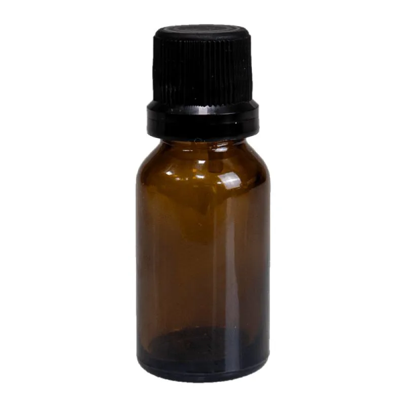 Frasco Vidro Âmbar Gotejador Batoque 10ml