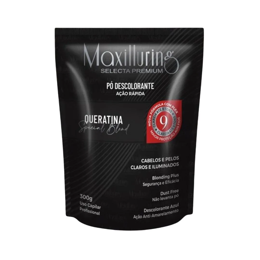 MAXILLURING Pó DESCOLORANTE STAND UP POUCH 300 G QUERATINA