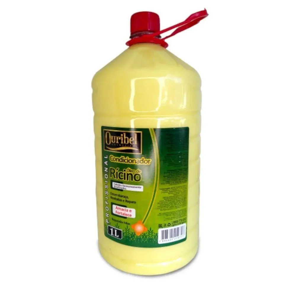 Ouribel Condicionador 1 Litro Oleo de Ricino