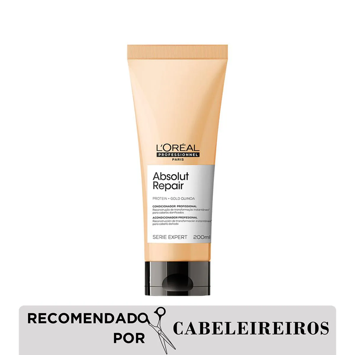 Condicionador Reparador L'Oréal Professionnel Absolut Repair Cabelos Danificados 200ml