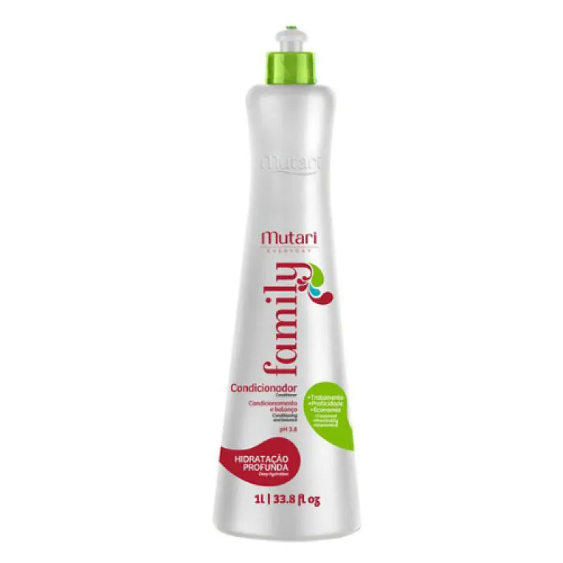 Mutari - Family - Condicionador Hidratacao Profunda Everyday 1l