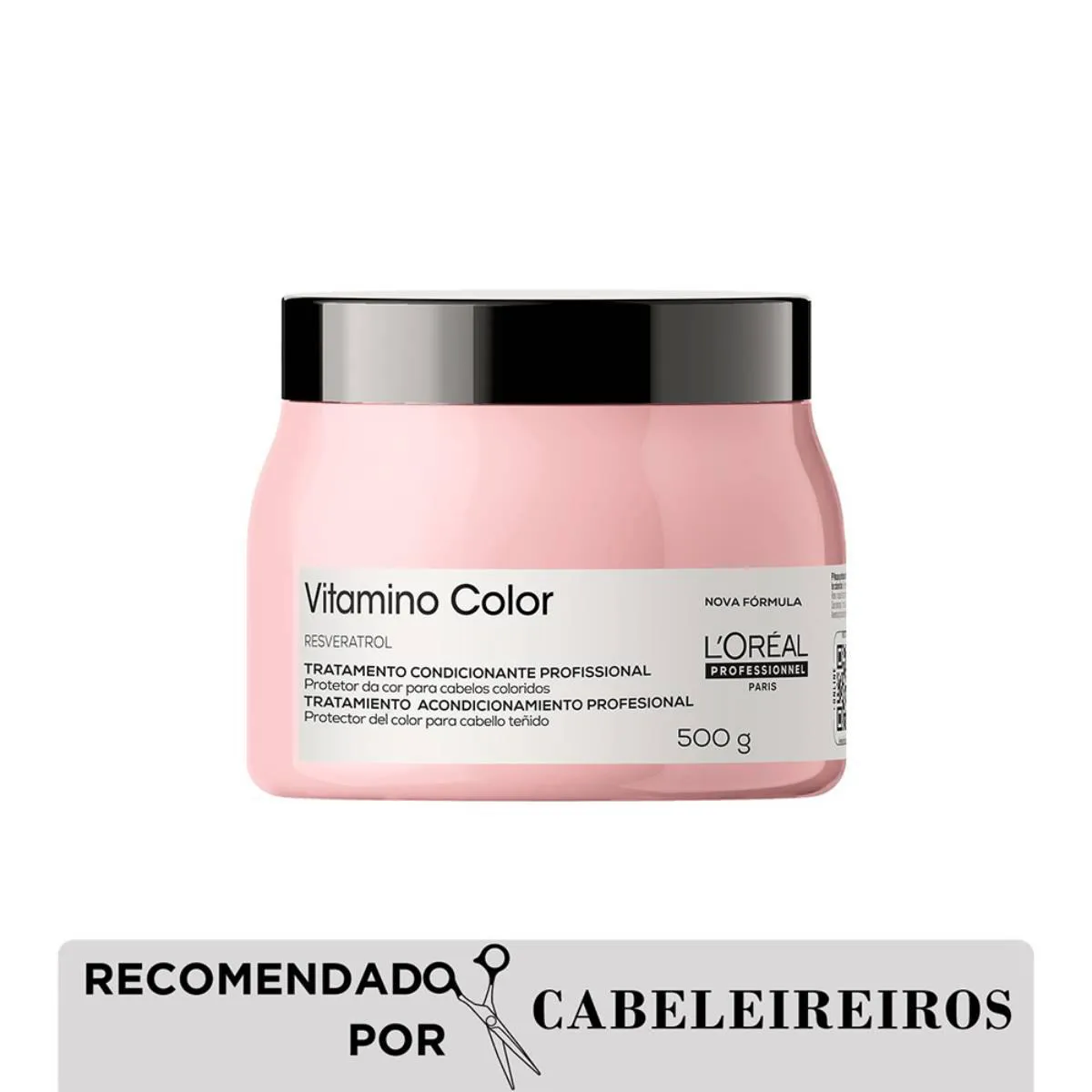 Máscara de Cabelo L'Oréal Professionnel Vitamino Color Cabelos Coloridos 500g