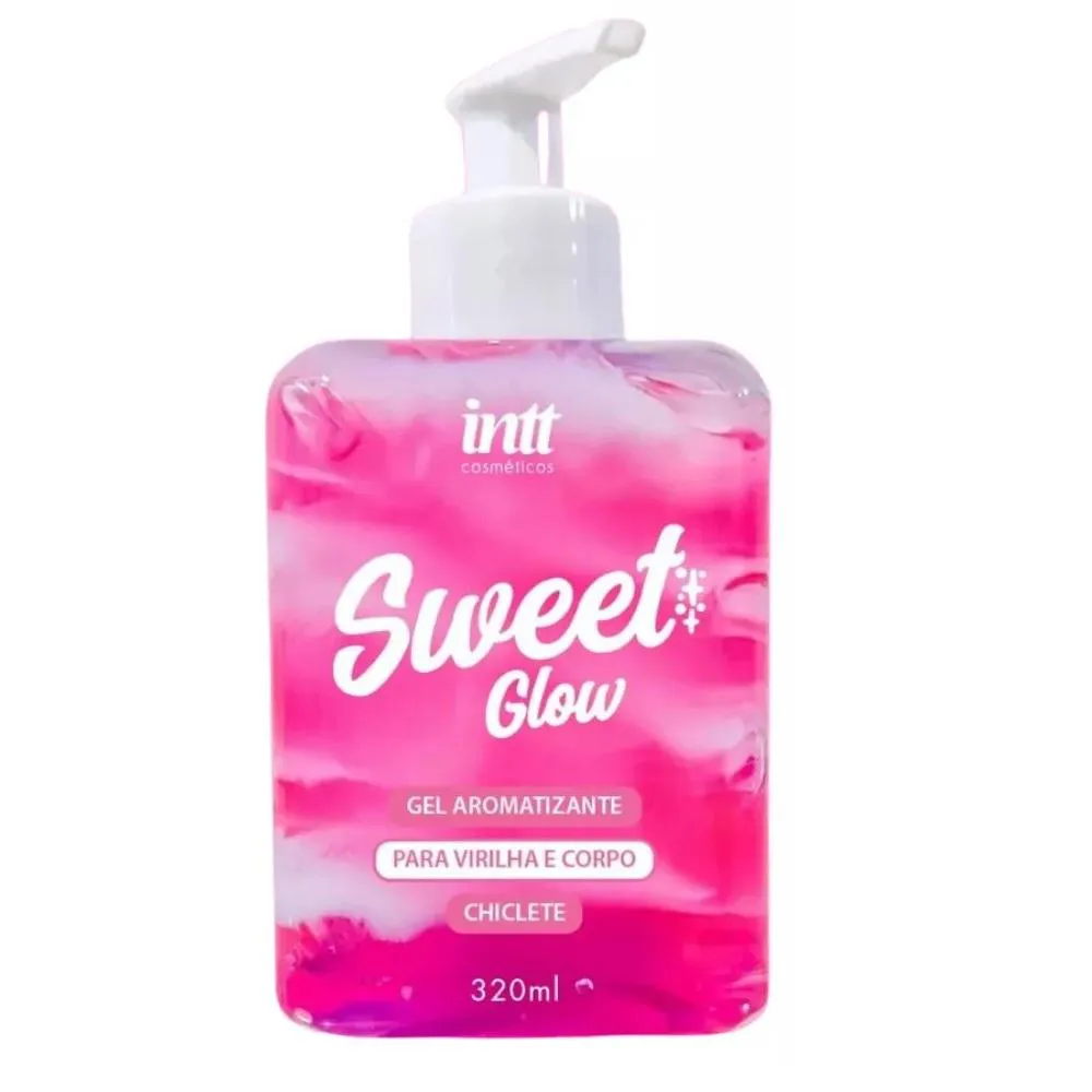 Sweet Glow Gel Beijável Chiclete 320ml Intt