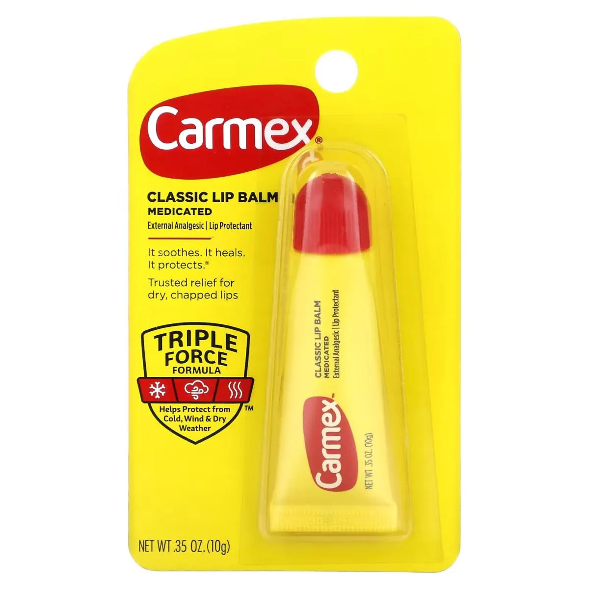 Bálsamo Labial Lip Balm Clássico 10g - Carmex