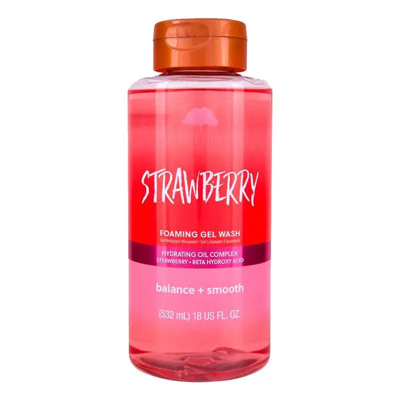 Tree Hut Strawberry Foaming Gel Wash - Sabonete Corporal 532ml