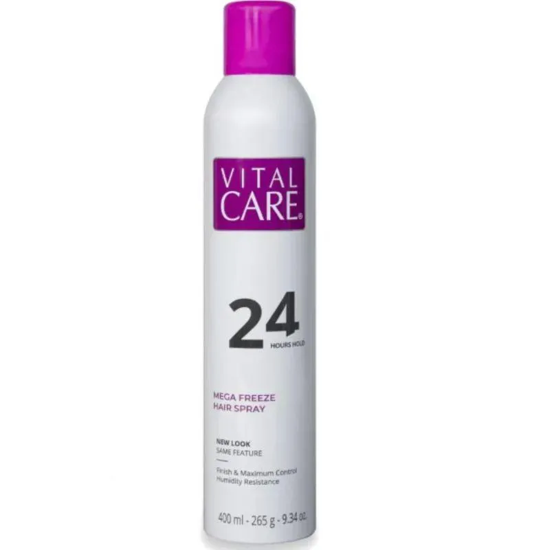 Hair Spray Vital Care Mega Freeze 24 Horas 400ML